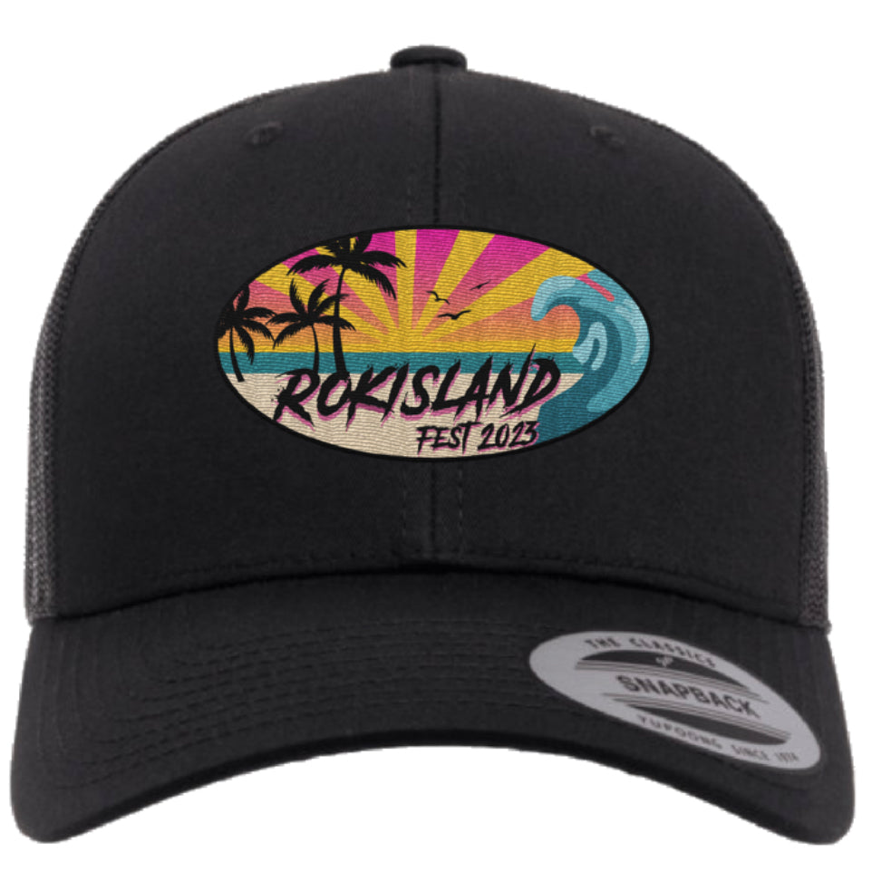 Closet Clean Out! 2023 RokIsland Wave Patch Hat
